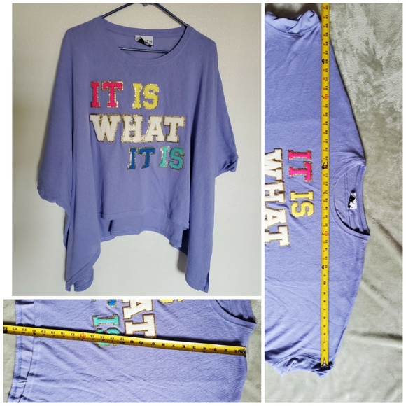 JUDITH MARCH Oversize Blouse. - Picture 2 of 10